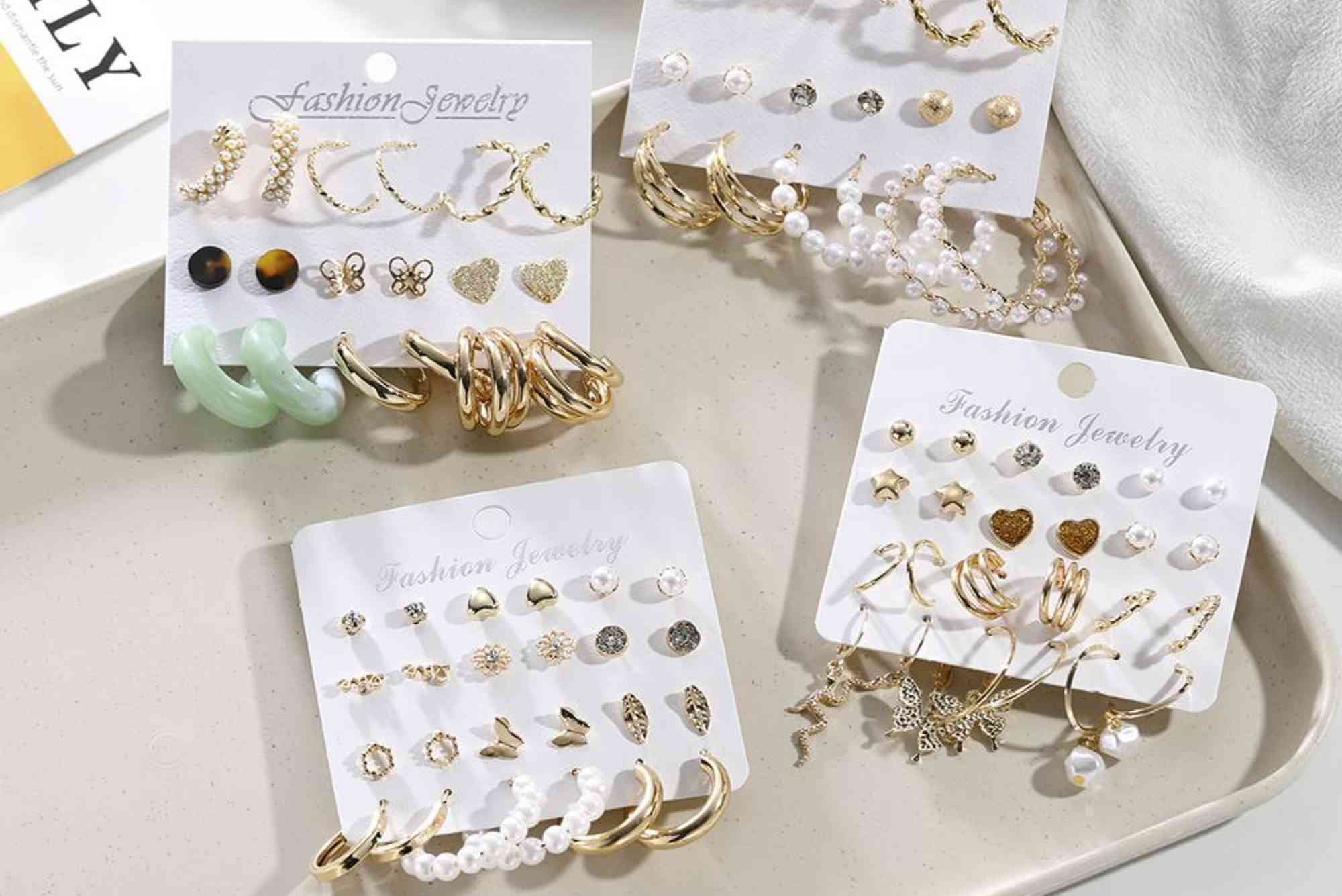 Stud Earrings Fashion Jewelry