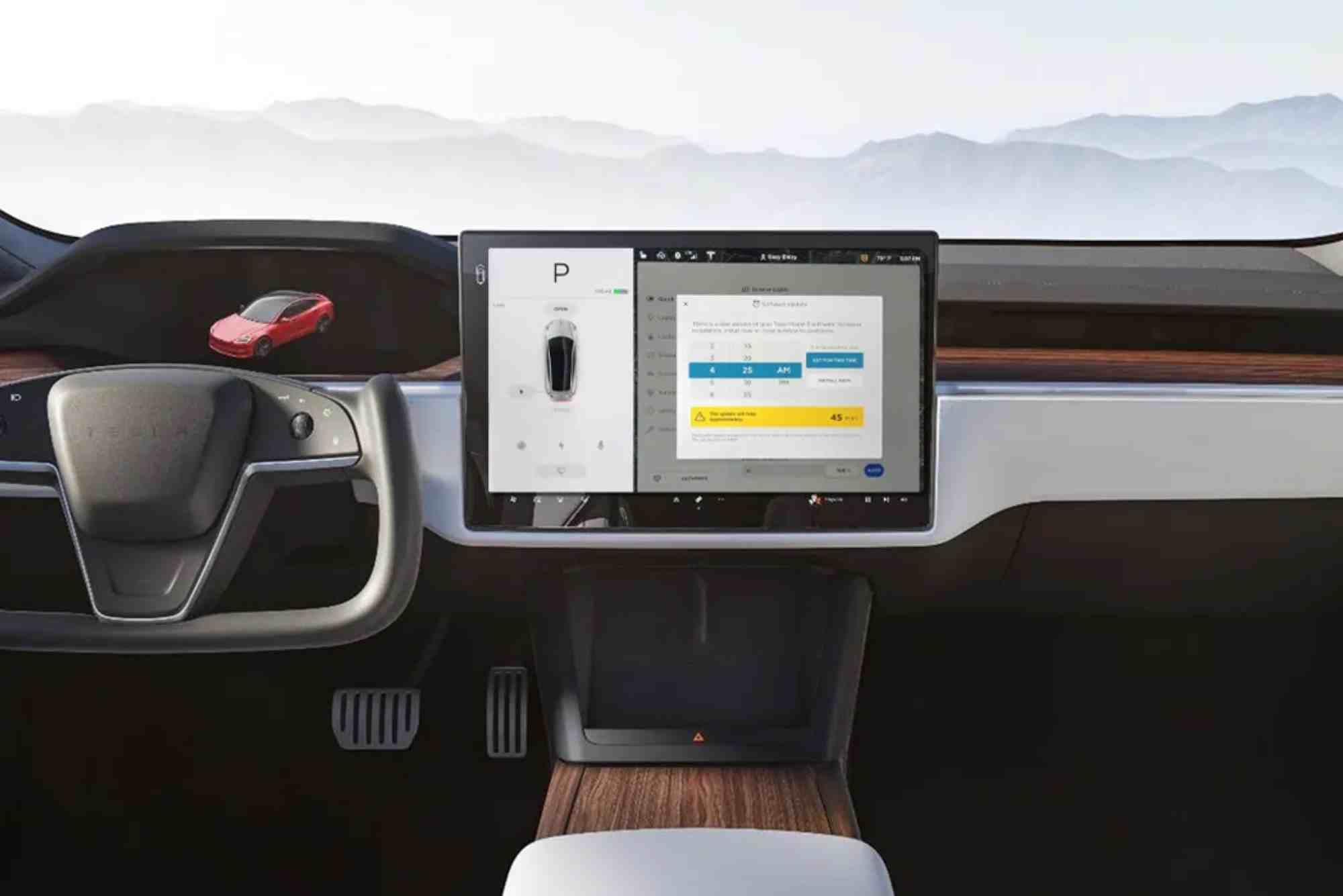 Tesla Software Update