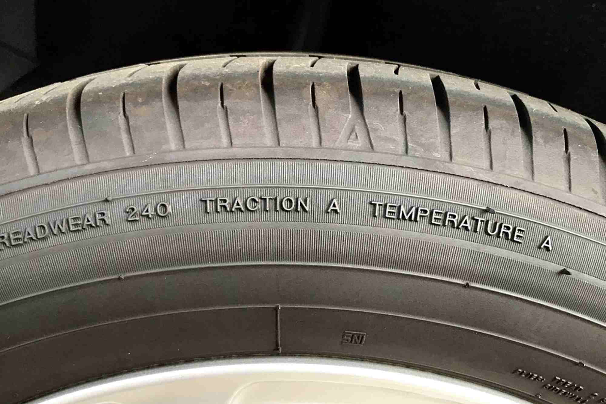 Tire Treadwear Rating Chart