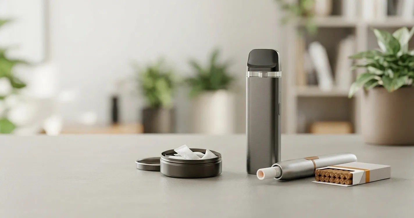 A beginner’s guide to alternative nicotine delivery systems and their types